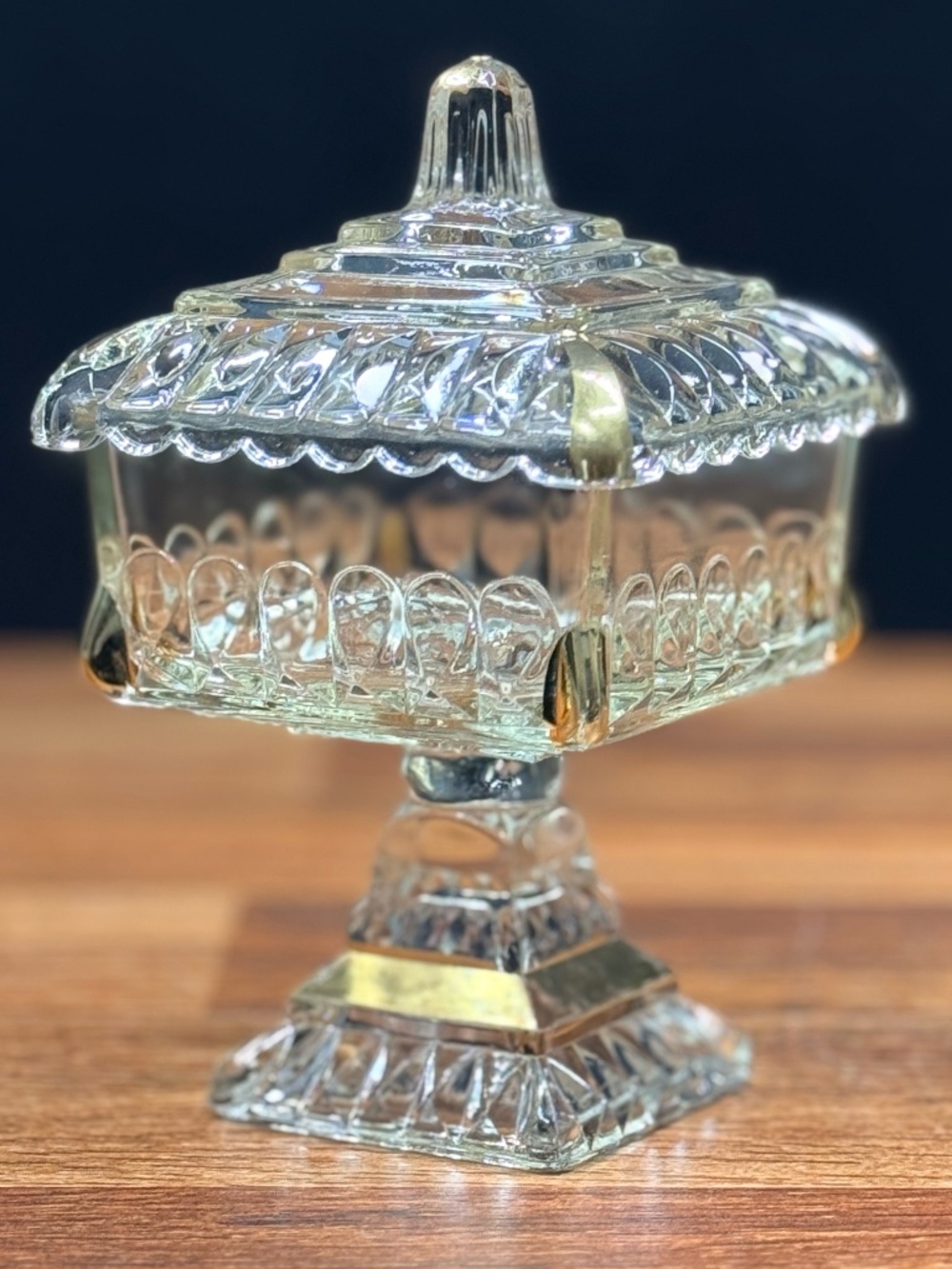 Glass Candy Dish